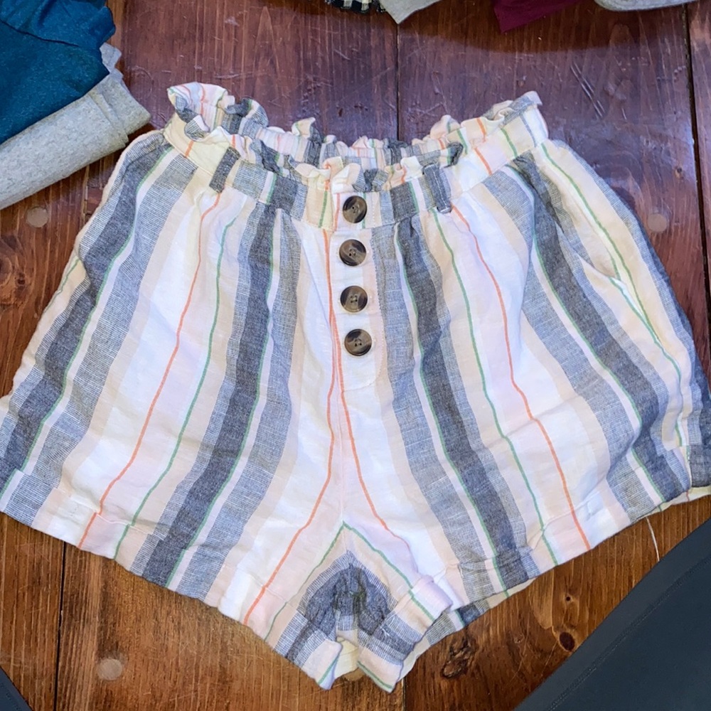 American eagle cotton / linen shorts